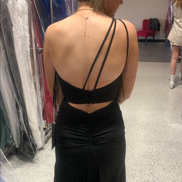 Sherri Hill 55011 Black - Picture 2 of 4